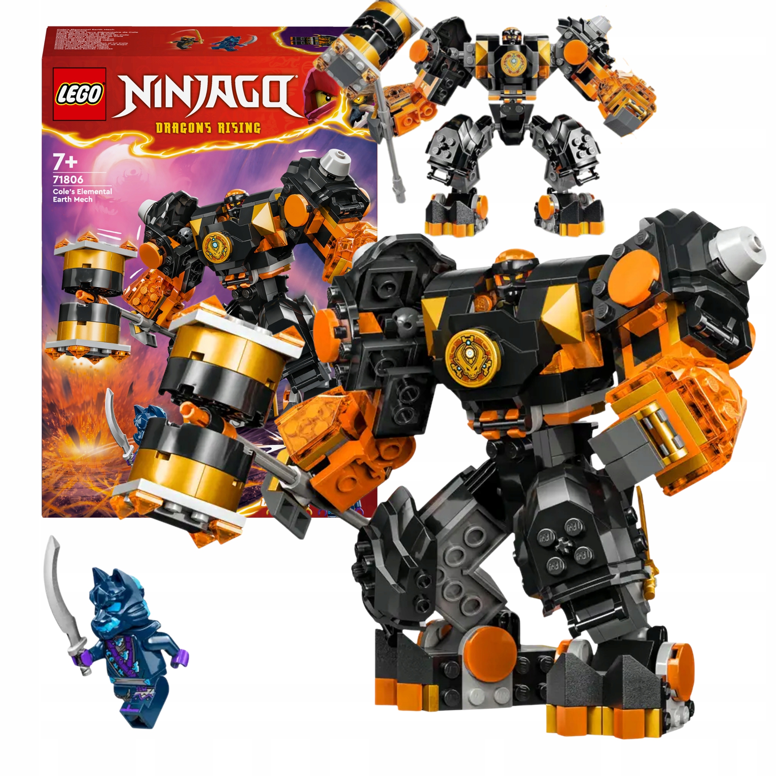 Lego Ninjago Zestaw Klocków Duze XL Premium Dla Dzieci Dorosłych