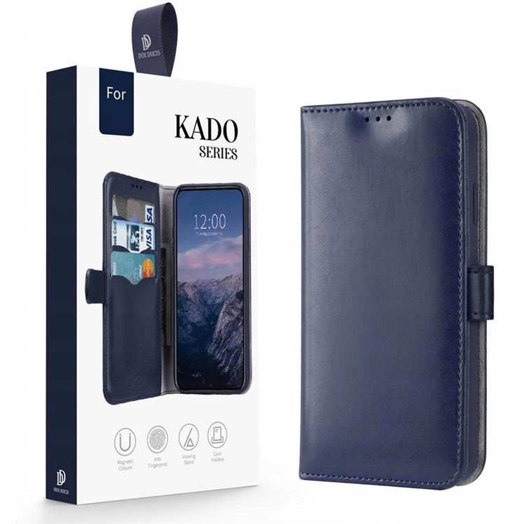 Etui Kado do iPhone 12 / 12 Pro niebieski Funkcje ładowanie indukcyjne