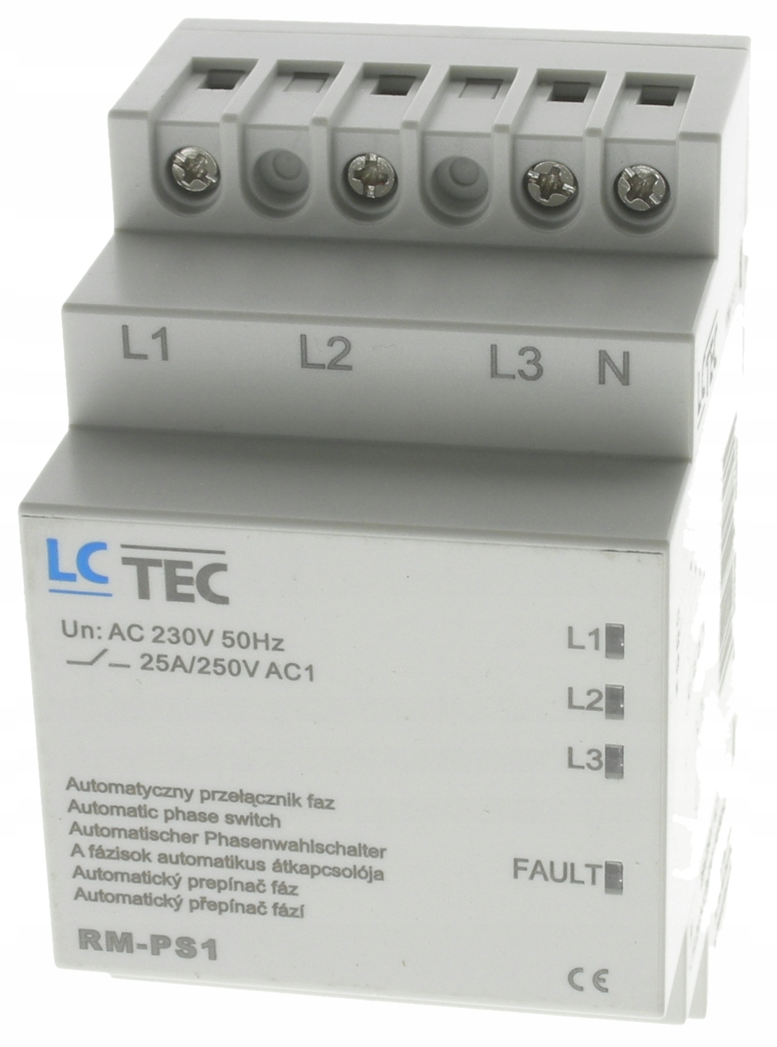 LC automatický přepínač fází 25A 3x 230V RM-PS1