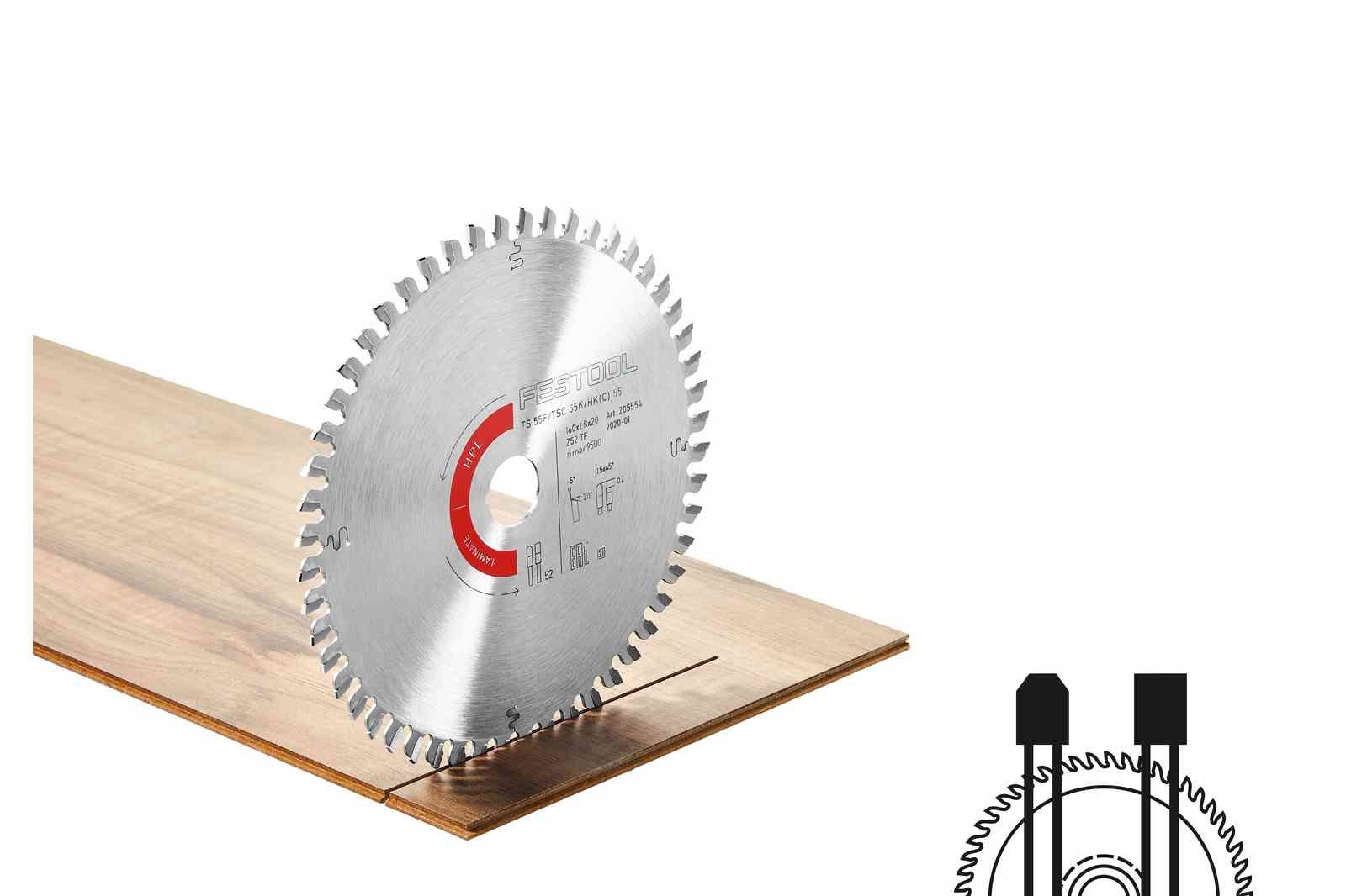 Laminátový Pilový Kotouč Hpl Hw 160 MM 20 MM Pro Dřevo Z Desek Fe