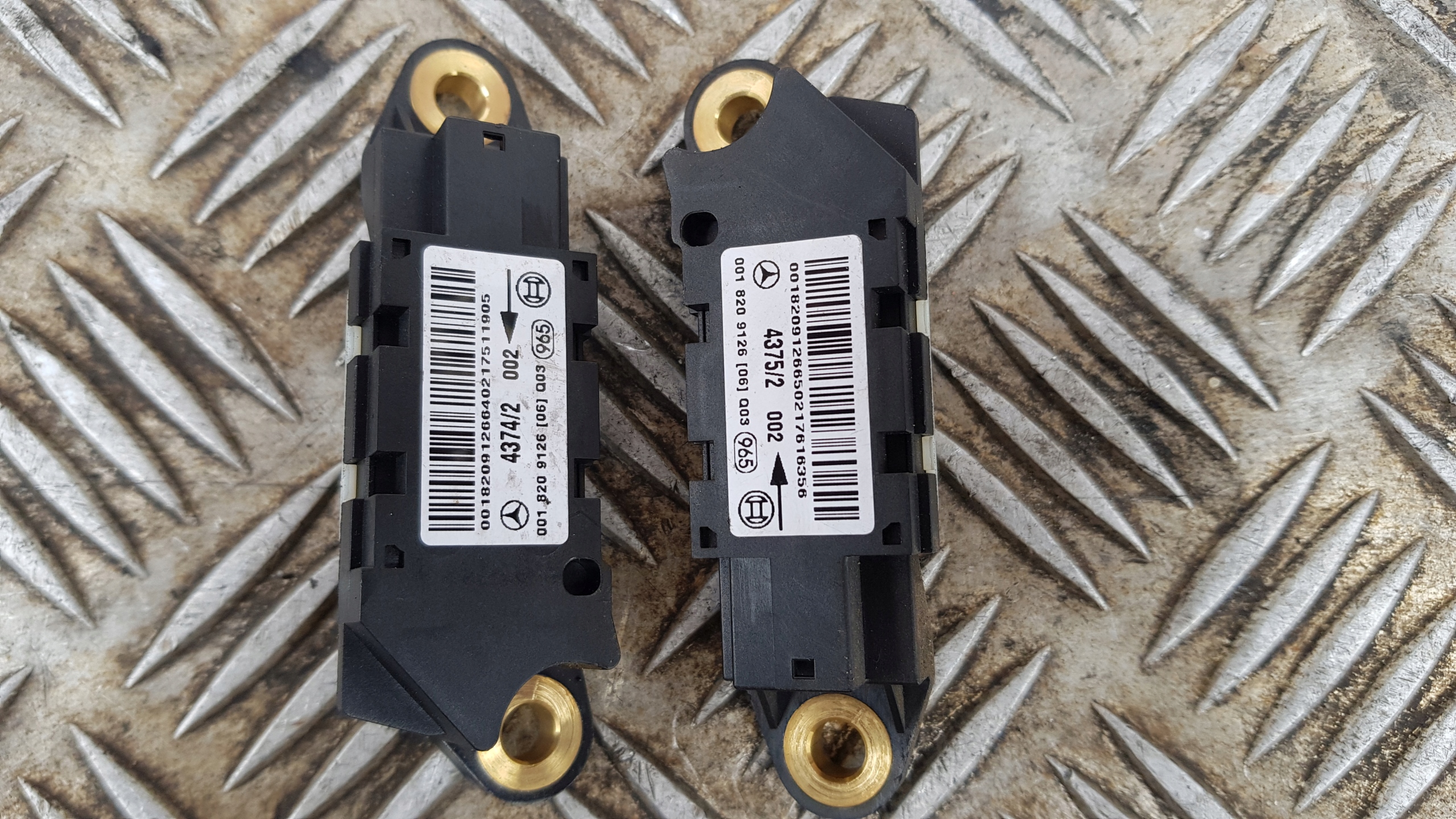 MERCEDES W211 Crashsensor Drucksensor 0018209126