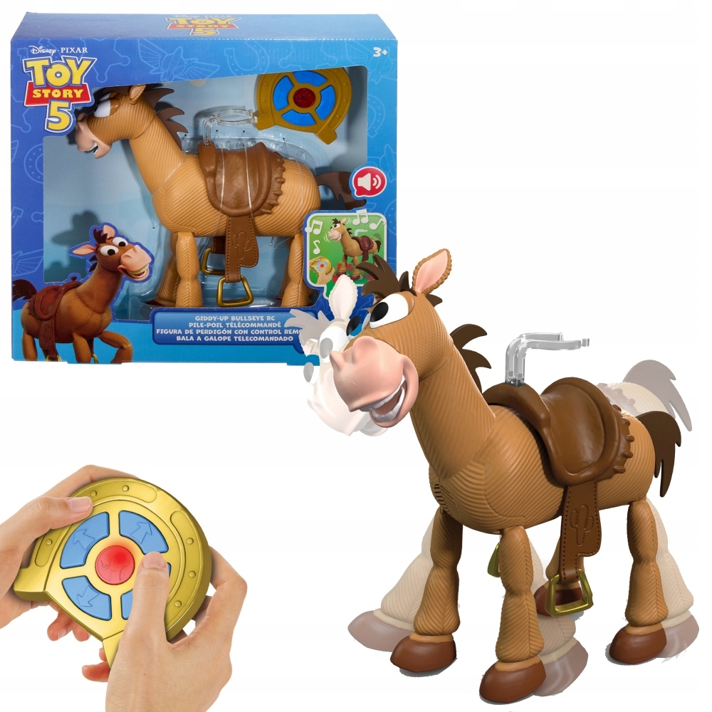 Toy Story 5 Disney Interaktywny Zdalnie sterowany koń Mustang Rc Pixar