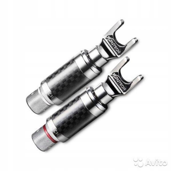 Reproduktorový konektor vidlice Furutech CF-201(R) 2ks