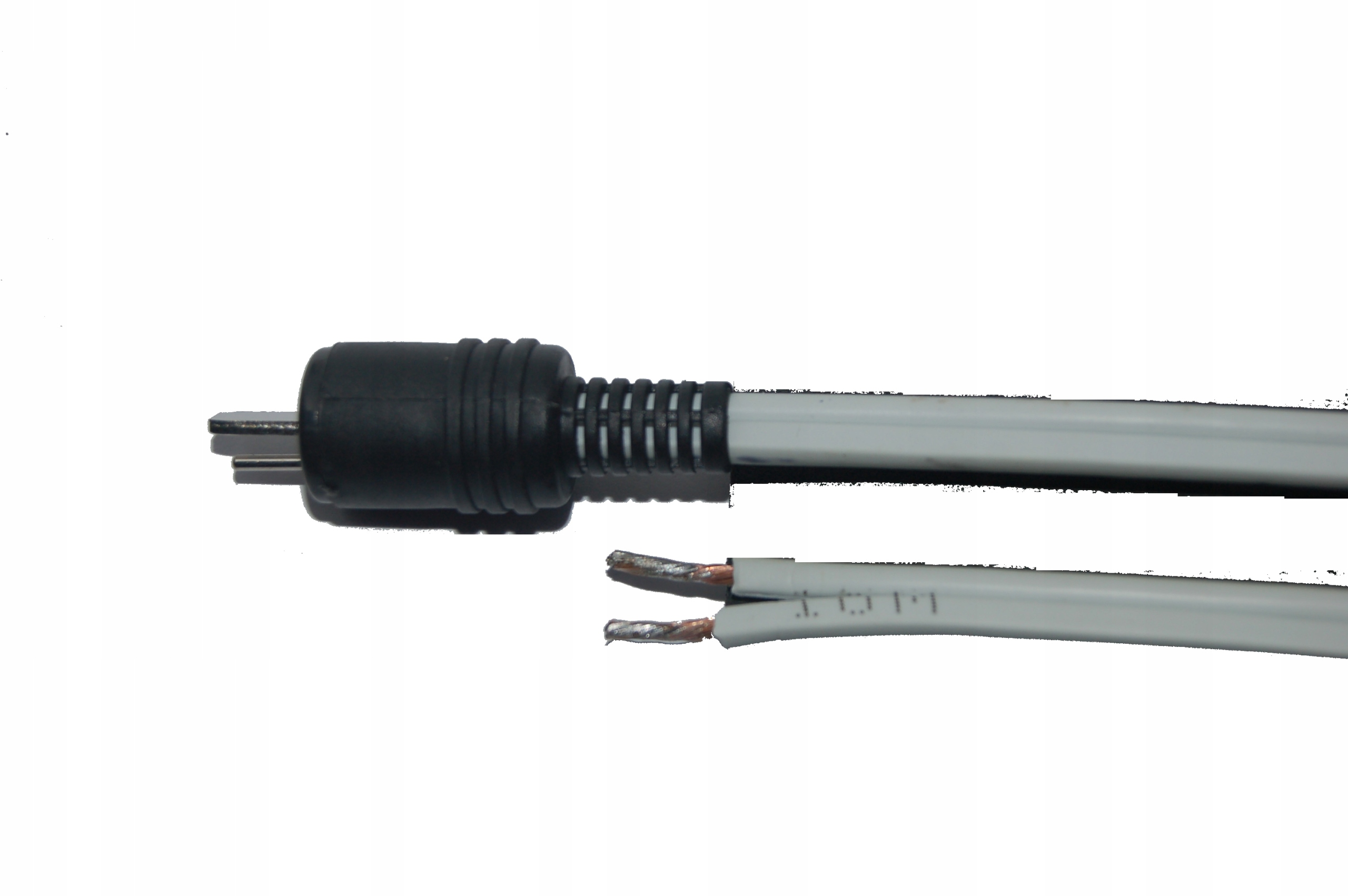 Kabel głośnikowy 2x1,5mm z wtykiem DIN/0, dł. 1 m