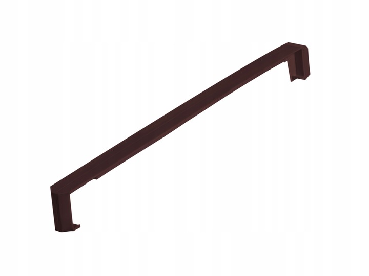Parapet Zewnętrzny Stalowy Prosty 20 cm Brąz RAL 8017 Typ produktu parapet