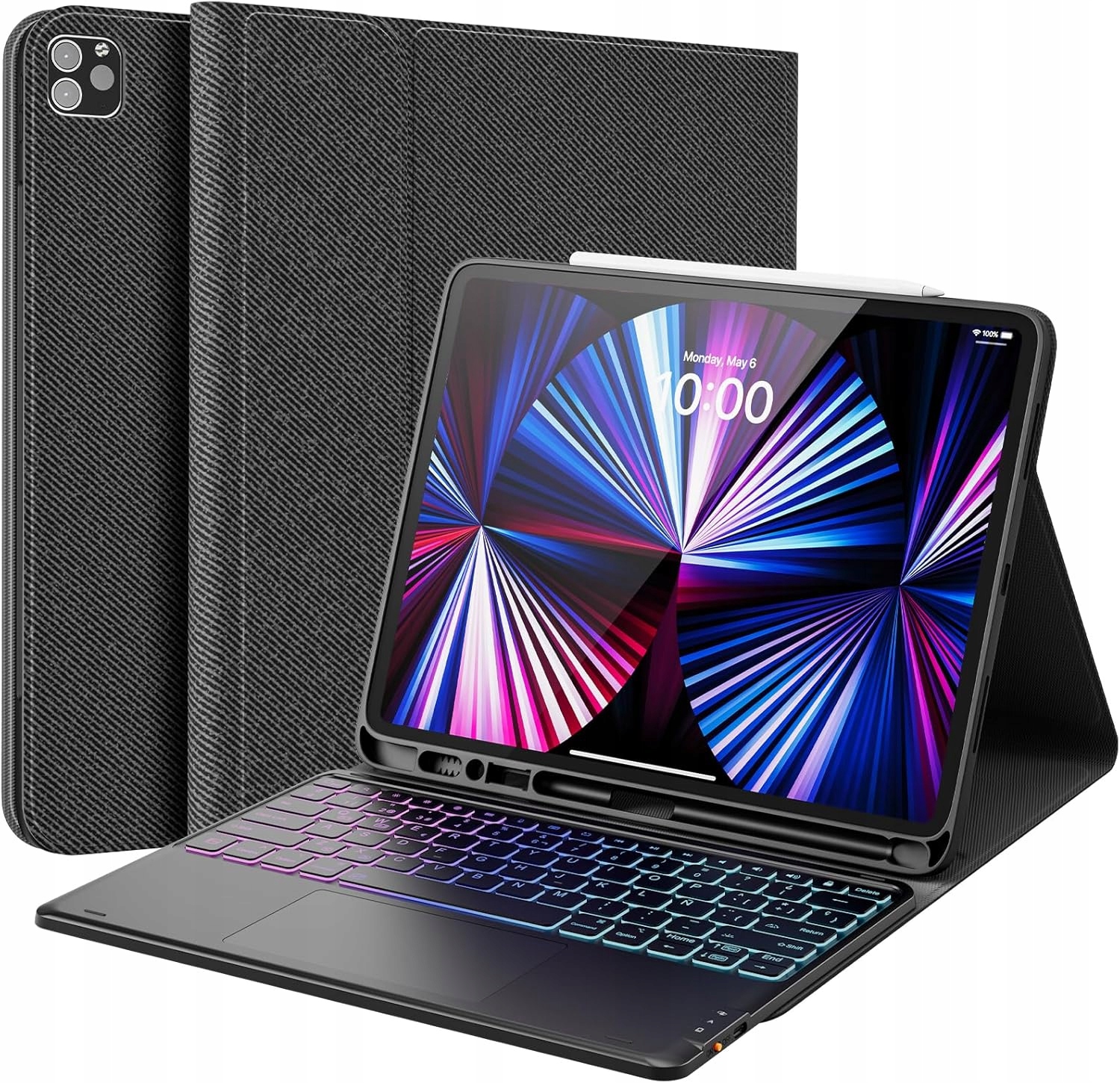 Klávesnice pro iPad Pro 12.9 Earto YF001-BK-ES-B Qwerty španělská