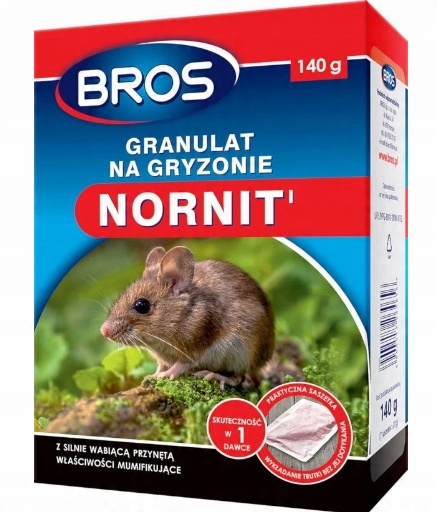 

Bros Nornit Granulat Na Nornice 140G