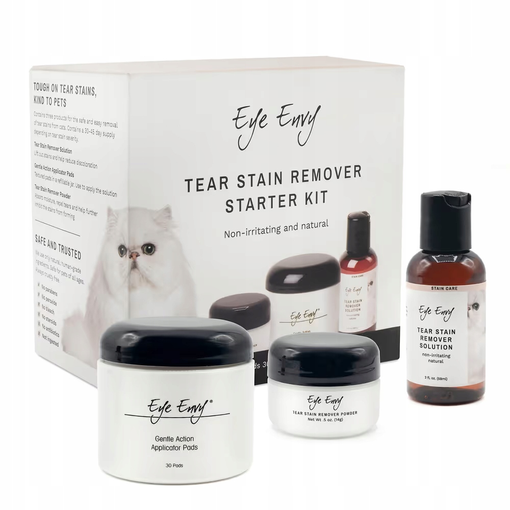 Levně Eye Envy Cat Starter Kit – sada pro odstranění pigmentových skvrn pod očima u koček