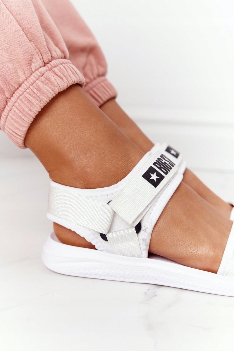 LEKKIE SPORTOWE SANDAŁY BIG STAR HH274A026 BIAŁ 37 Model HH274A026