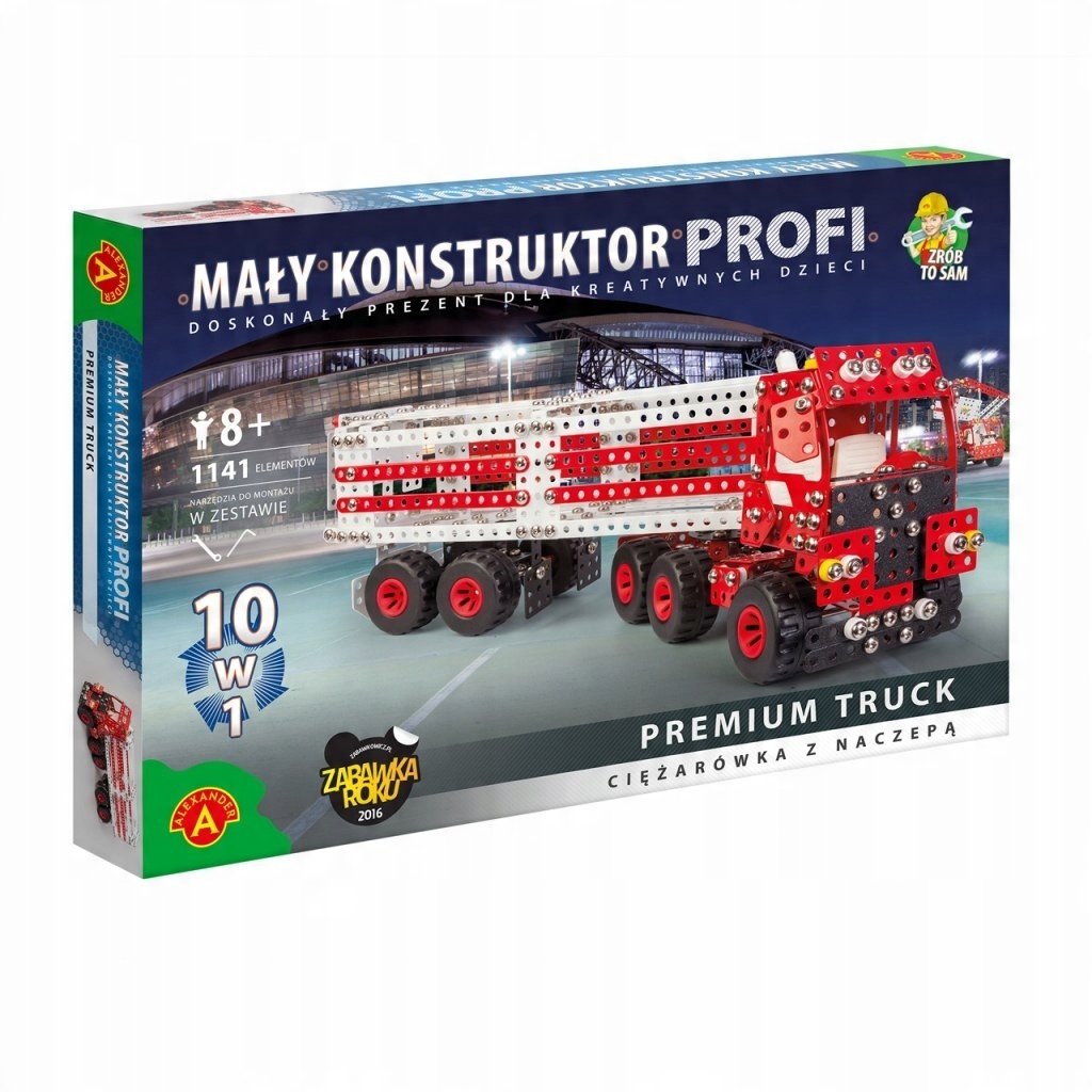 

Alexander Mały Konstruktor 10w1 Premium Truck 1634