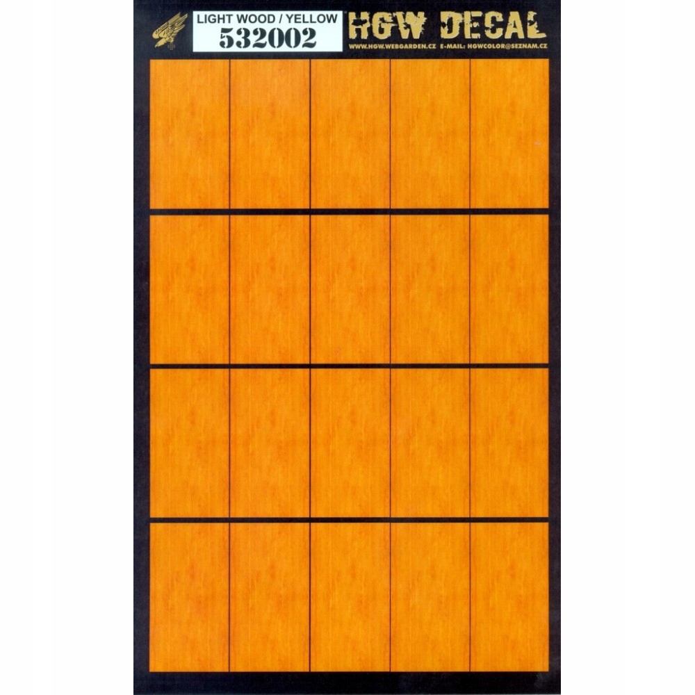 Hgw 532002 1/32 Light Wood/Yellow/Transparent
