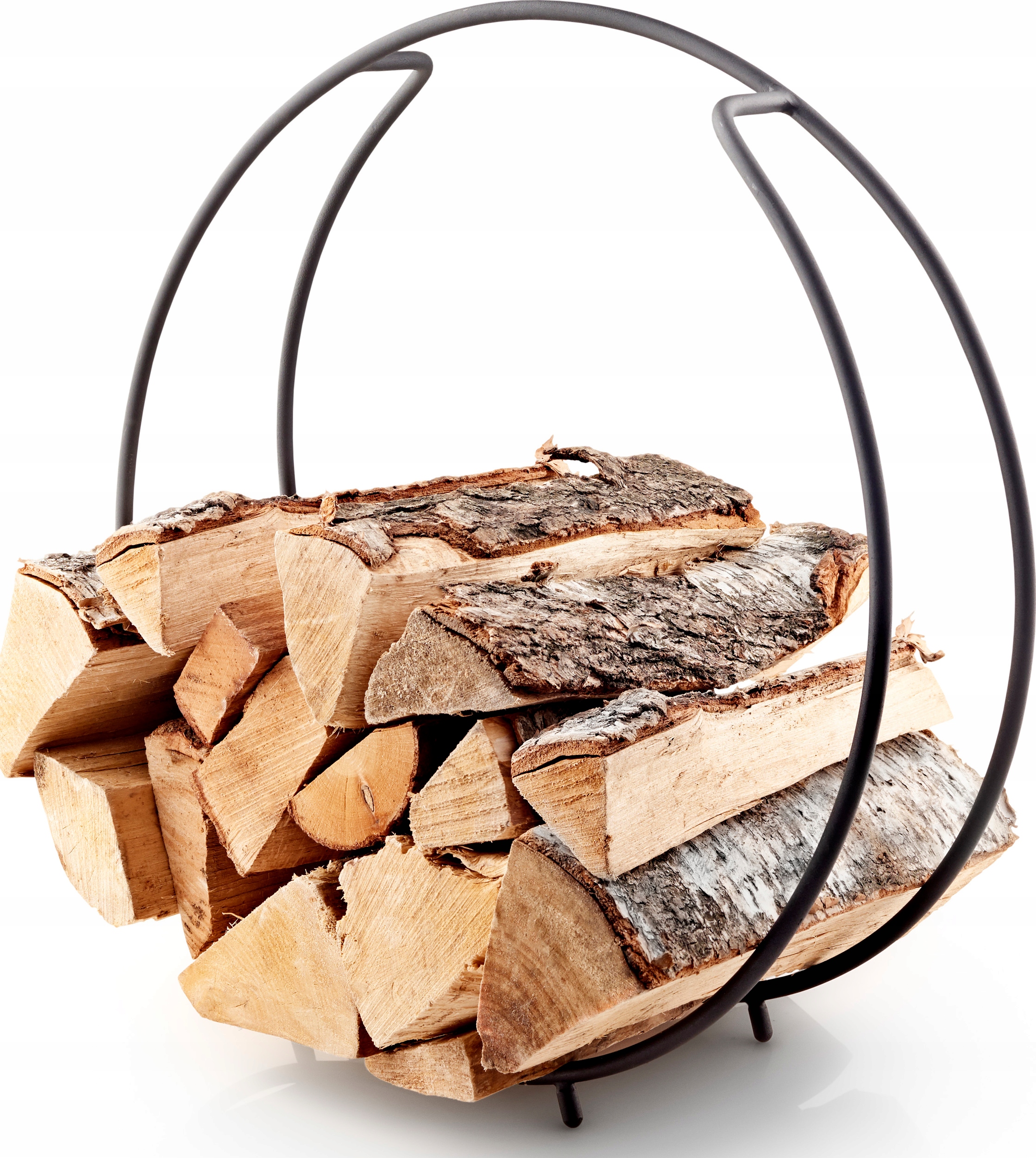 Eva Solo Globe Stojan na krbové drevo čierny