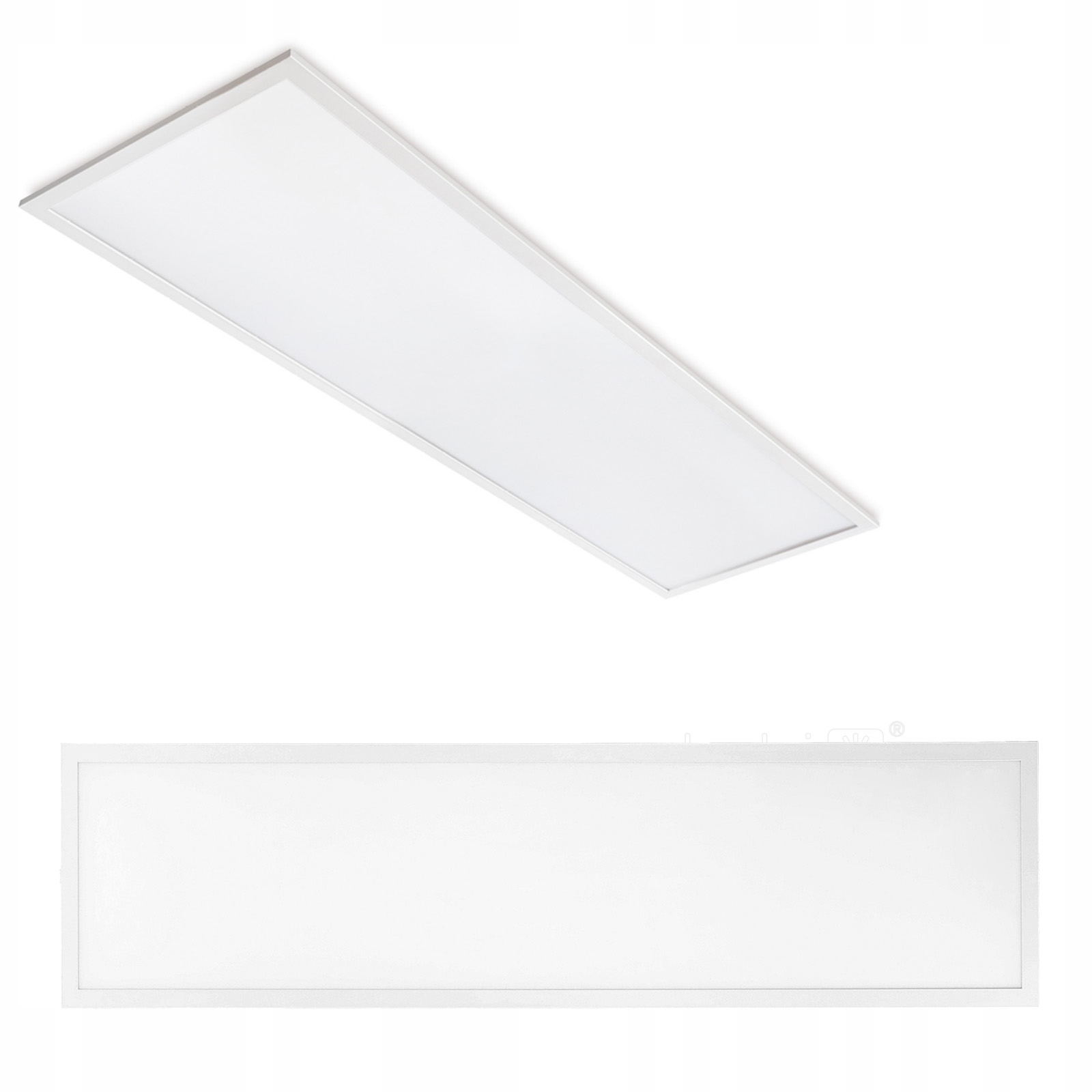 Led panel na omietku 40W 4400lm 4000K 120° neutrálny biely 30x120cm Nelio