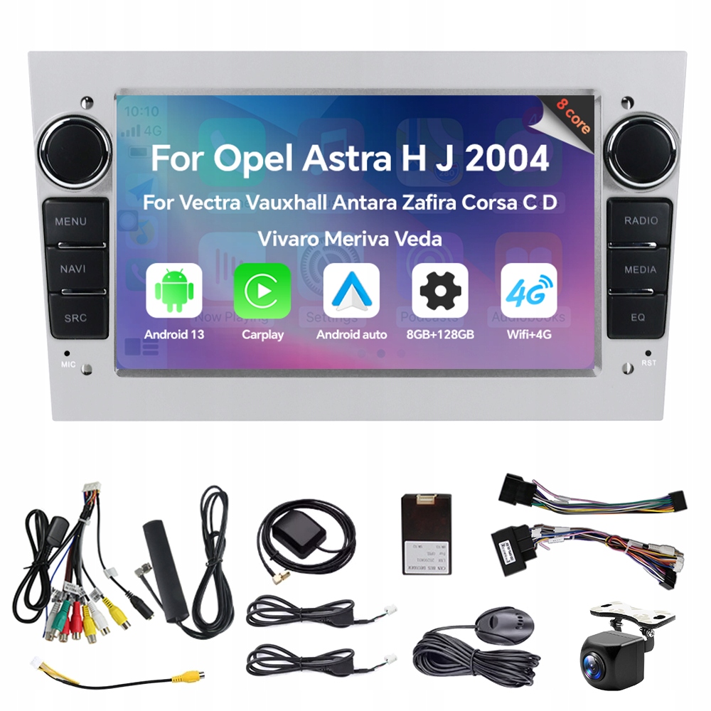 Autorádio Android 13 pro Opel Astra Hgj Antara Vectra C Zafira B Vivaro
