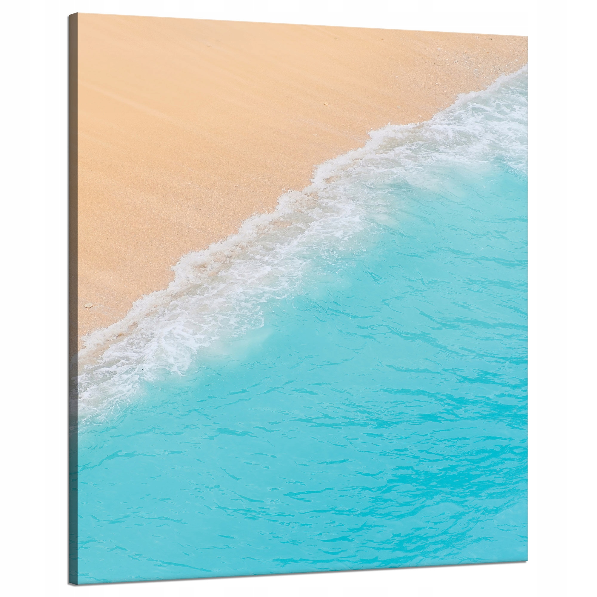 Obraz na plátně Pláž Klidná voda Slunce 80x100 cm Ideální jako dárek