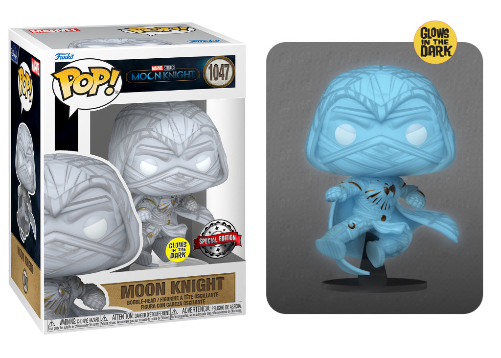 Funko Pop! Marvel: Moon Knight Moon Knight (gitd) #1047 (Exkluzivní)