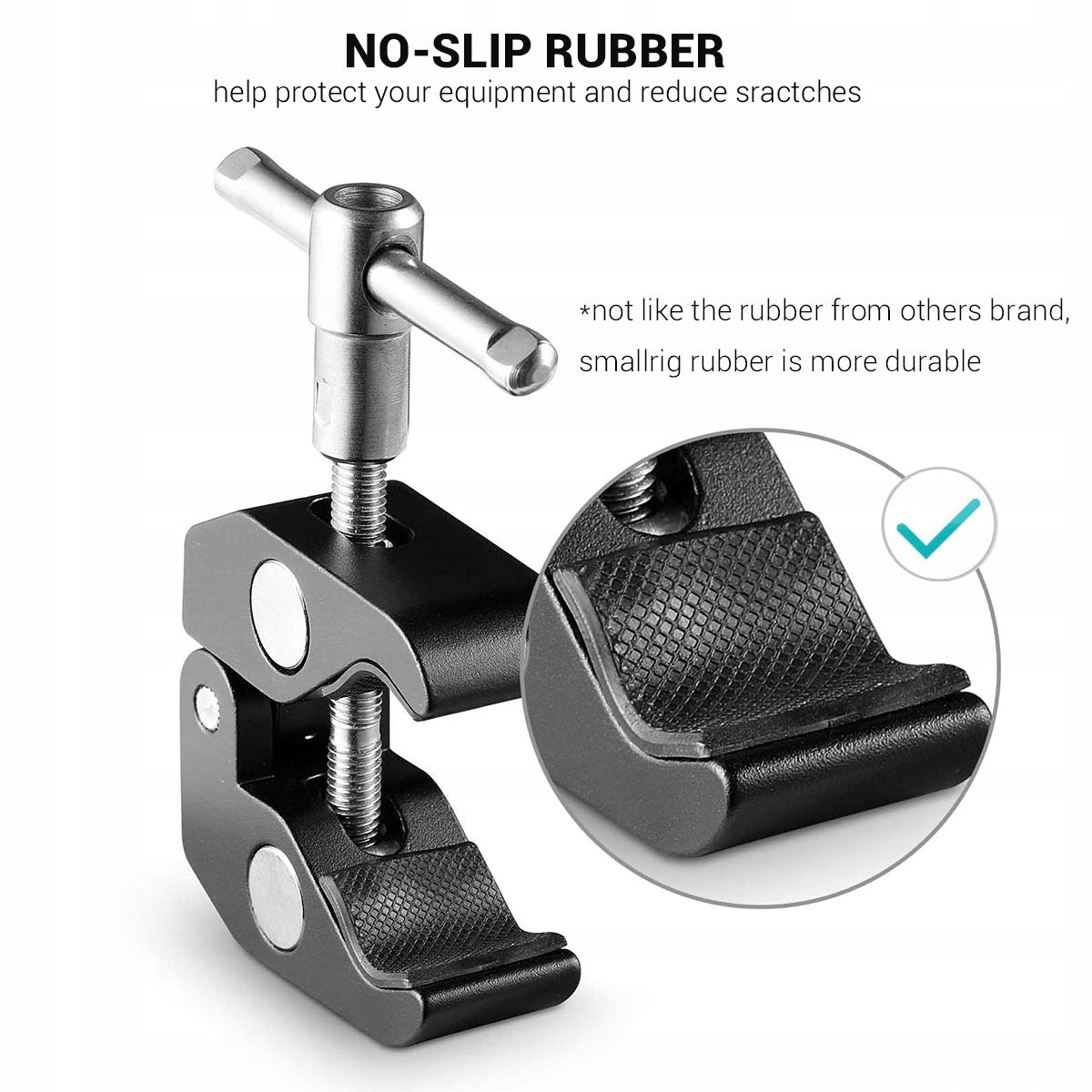SMALLRIG Magic Arm 5 Cal Z Super Zaciskiem Do Monitora LED Lampy — miniatura 5