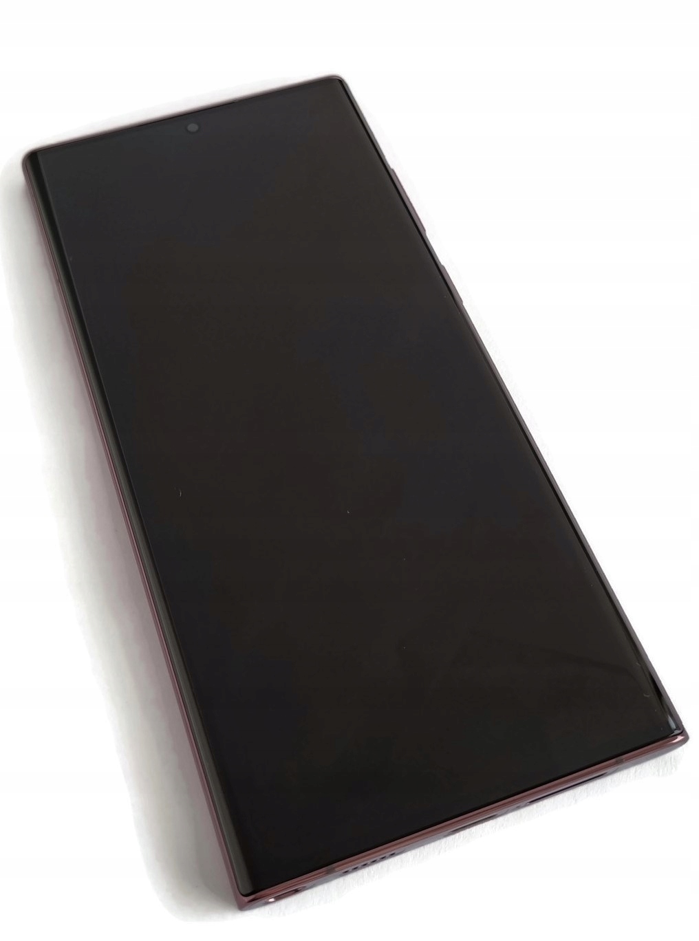 Org LCD displej originální s rámečkem Samsung Galaxy S22 Ultra burgundský