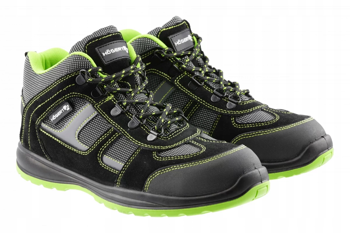 Hosel trzewiki ochronne Sb Sra czarno/zielone 43