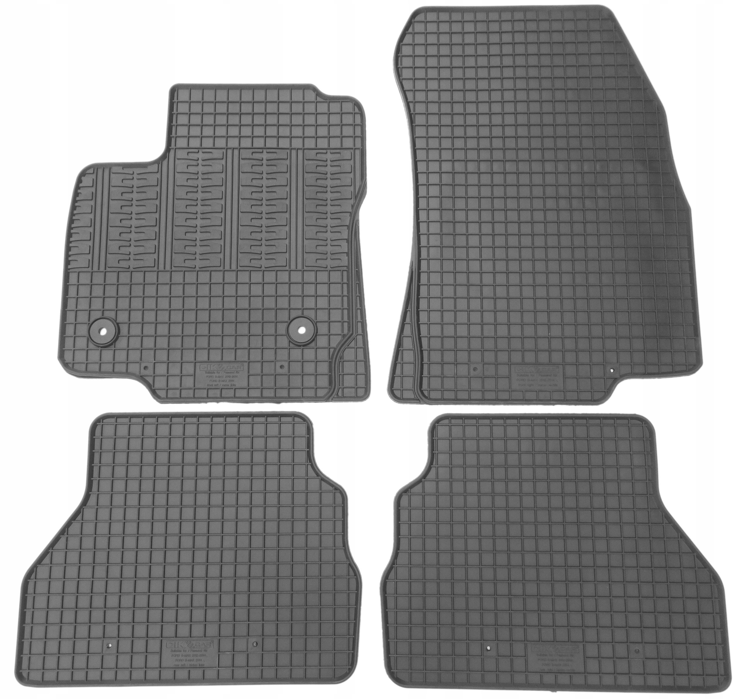 

Ford B-max 2012-2014r. Dywaniki Gumowe Cikcar