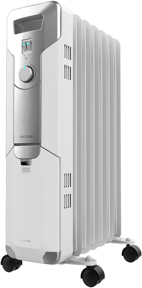 Olejový radiátor Cecotec 1500 W biely