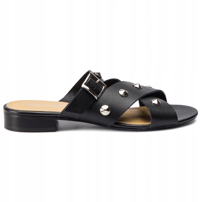 Maccioni Nazouváky Černá Kůže 36 3U8G2* 36 3_8