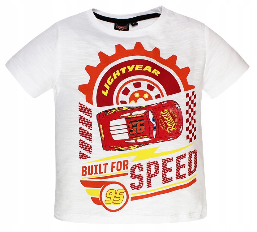 

Cars Auta Bluzka T-shirt Dla Chłopca Disney 128