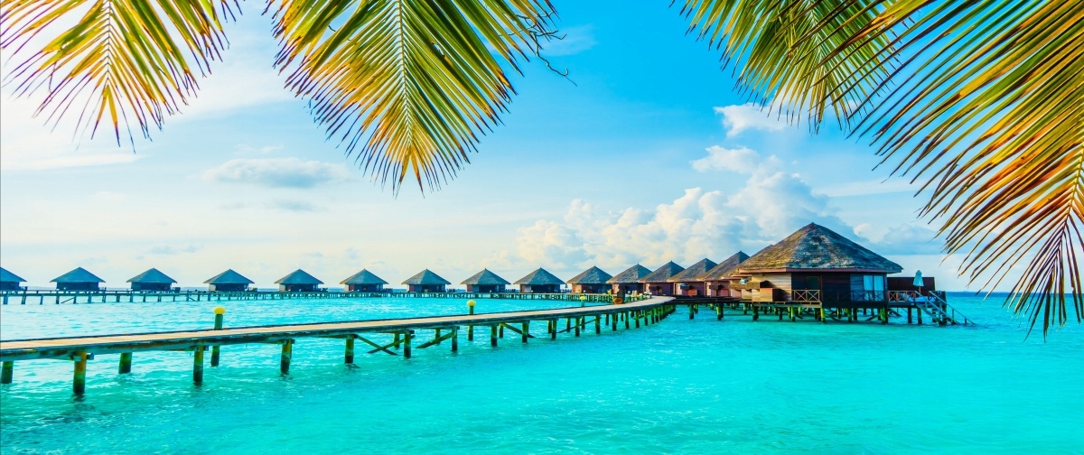 

Tapeta Flizelinowa Tropikalne Malediwy 250x104