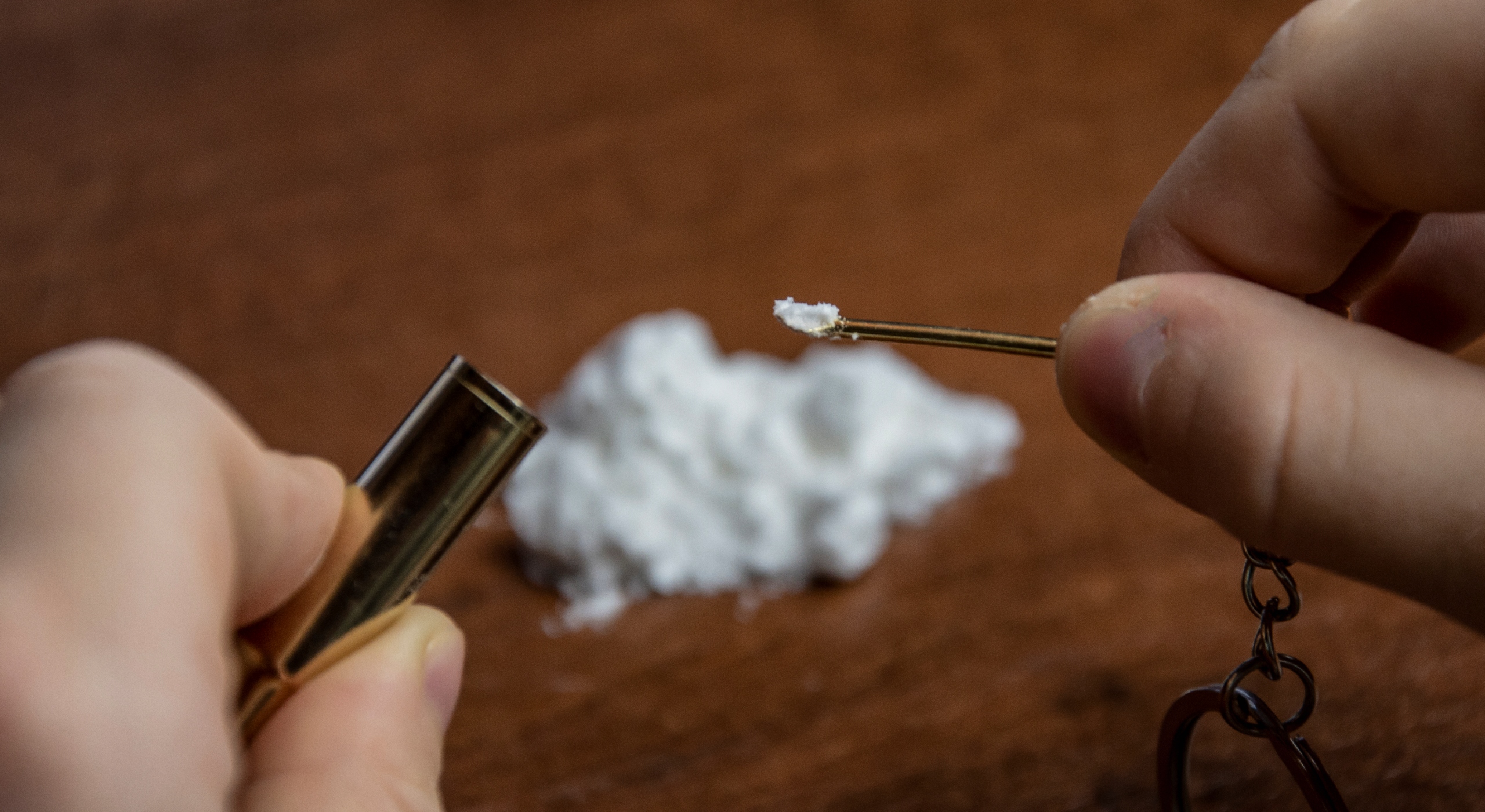 BRELOK NABÓJ TABAKIERA DO WCIĄGANIA TABAKI PROSZKU Marka inna