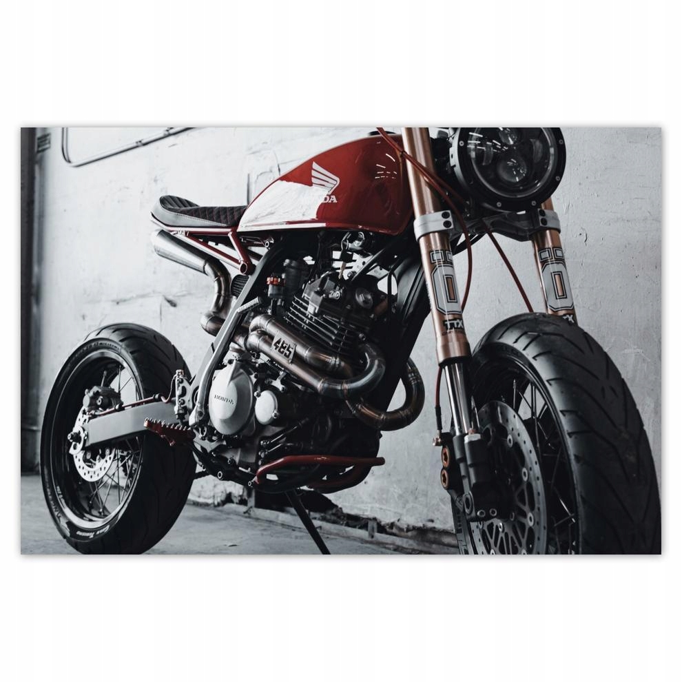 

Plakat 93x62 Honda Motocykl Garaż Moto