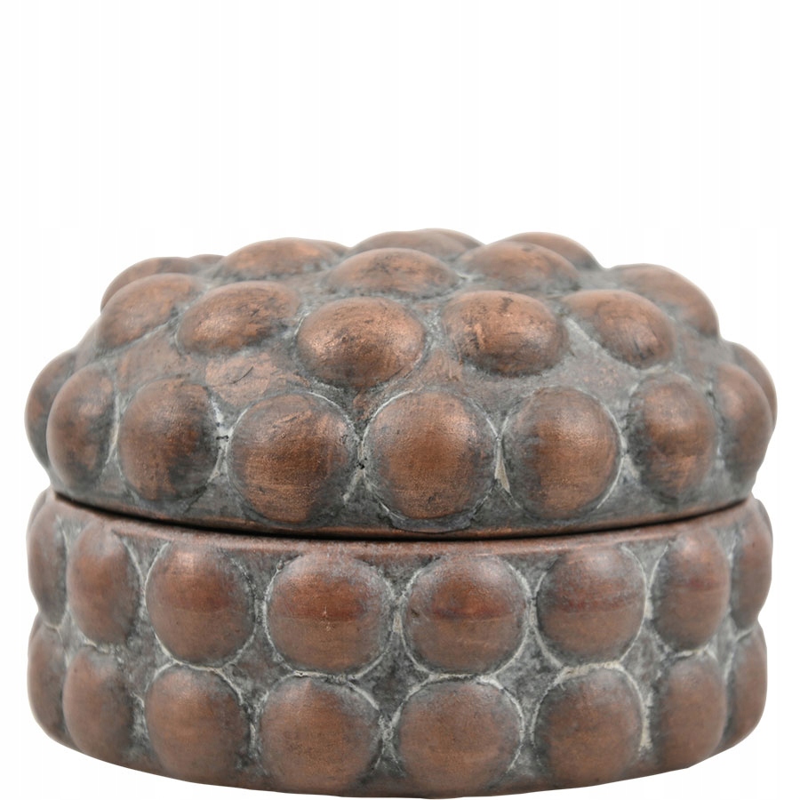 

Szkatułka Ceramiczna Brązowa Ozdobna 8,5X12,5CM