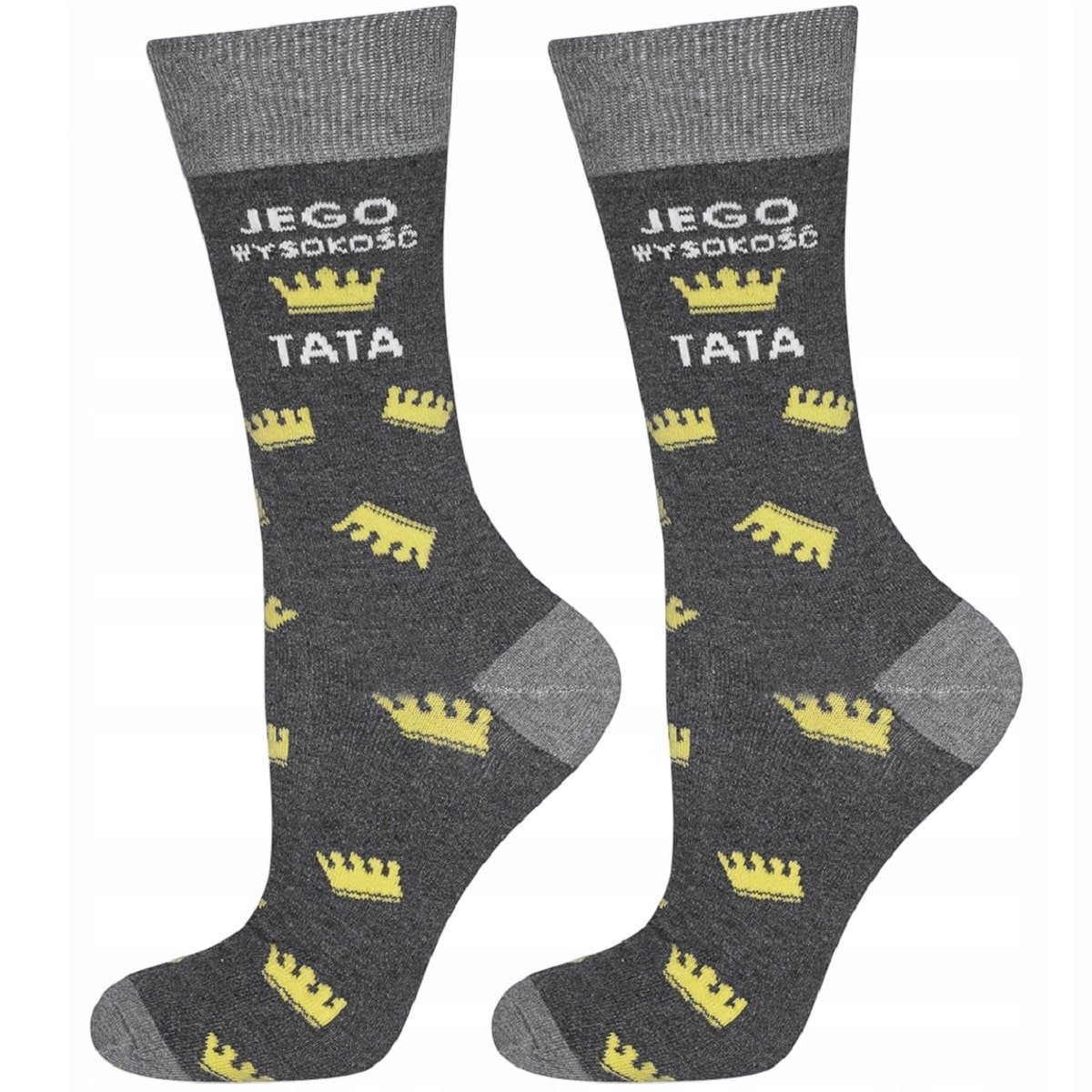 

skarpety Jego Wysokość Tata na prezent dla taty