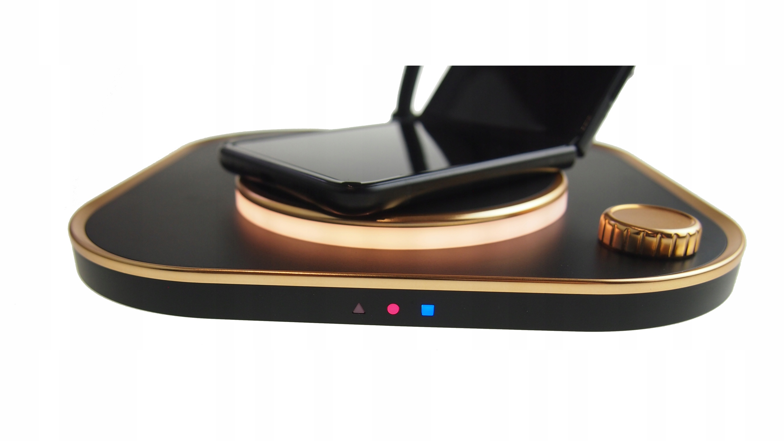 STYLOWA LAMPKA BIURKOWA LED ŁADOWARKA INDUKCYJNA Liczba urządzeń ładowanych jednocześnie 3