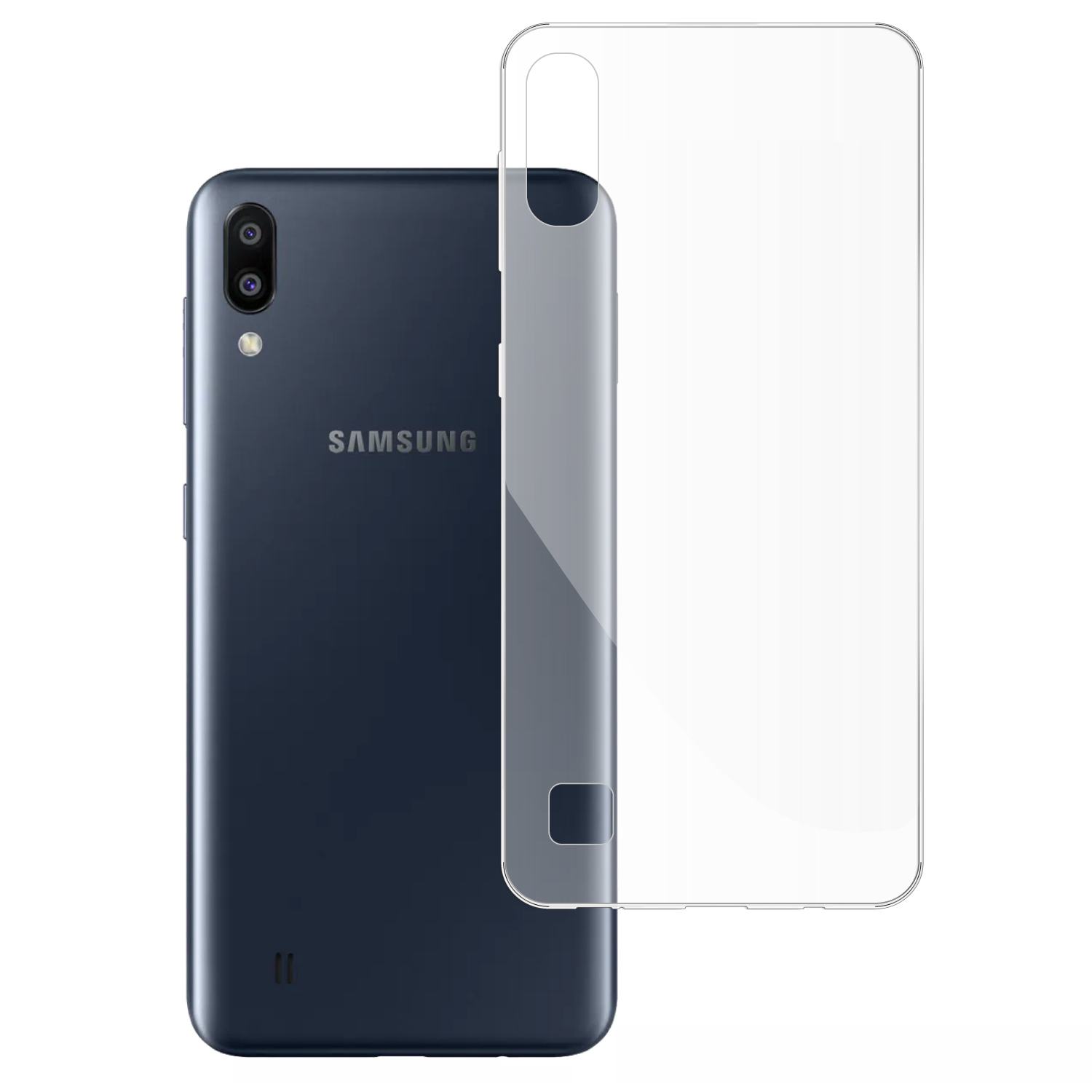

Etui do Samsung Galaxy M10 gumowe Slim Clear View