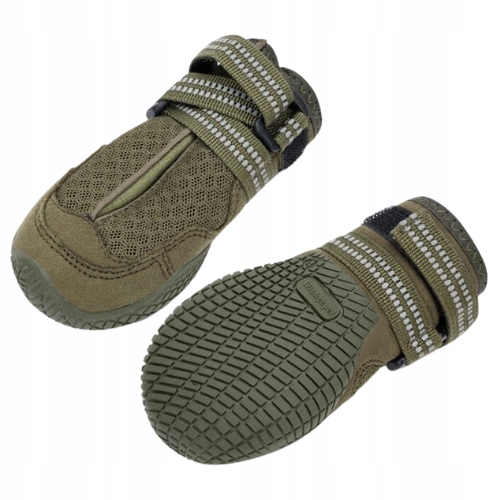 Levně Prodyšné Bezpečnostní boty pro psa Winhyepet 2 ks khaki L Trekking