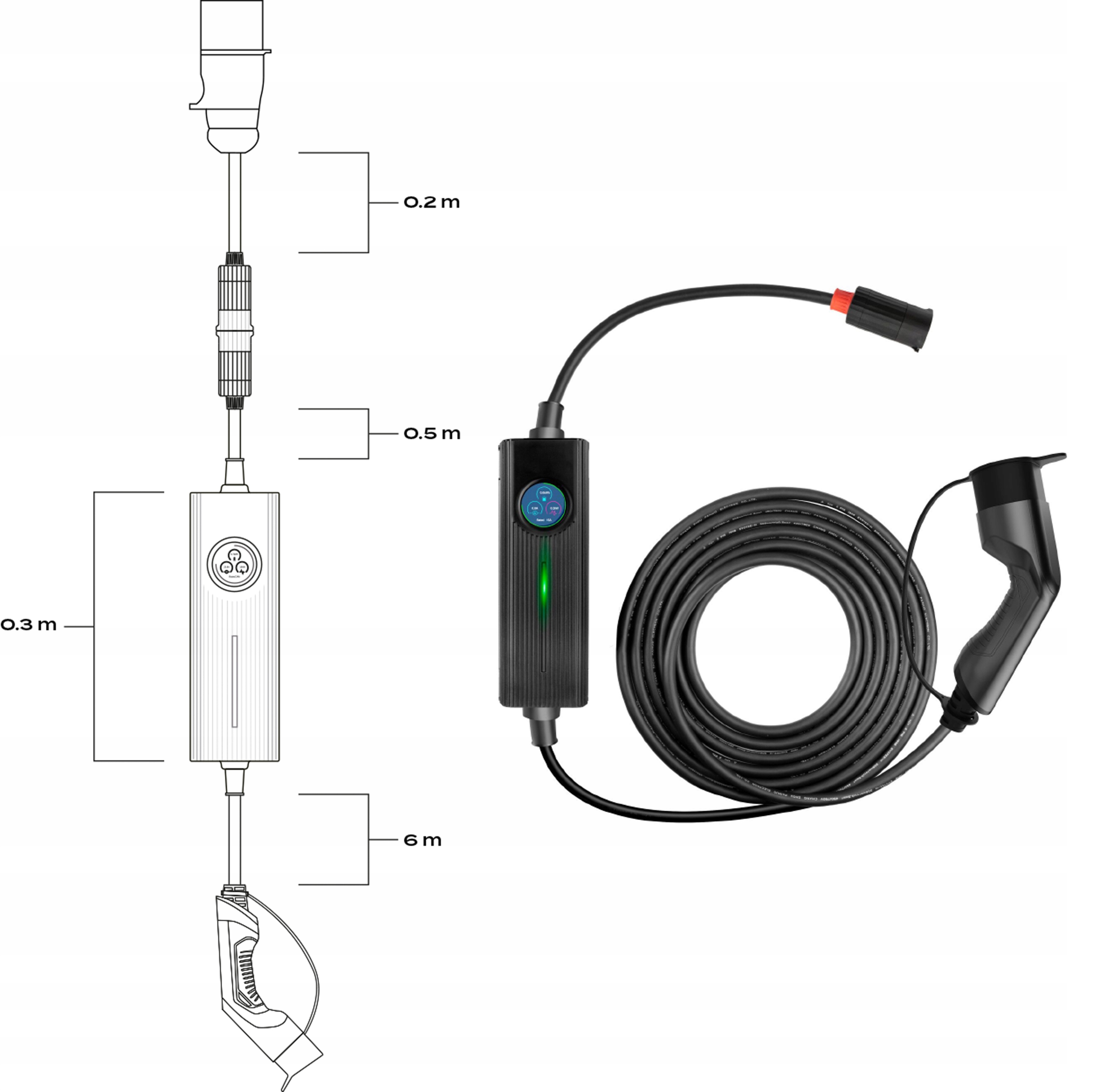 PocketBox Ładowarka samochodu EV oraz PHEV Wallbox Napięcie 400 V