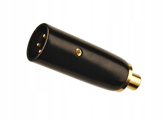 

Adapter przejściówka gniazdo Rca - Xlr (męski)