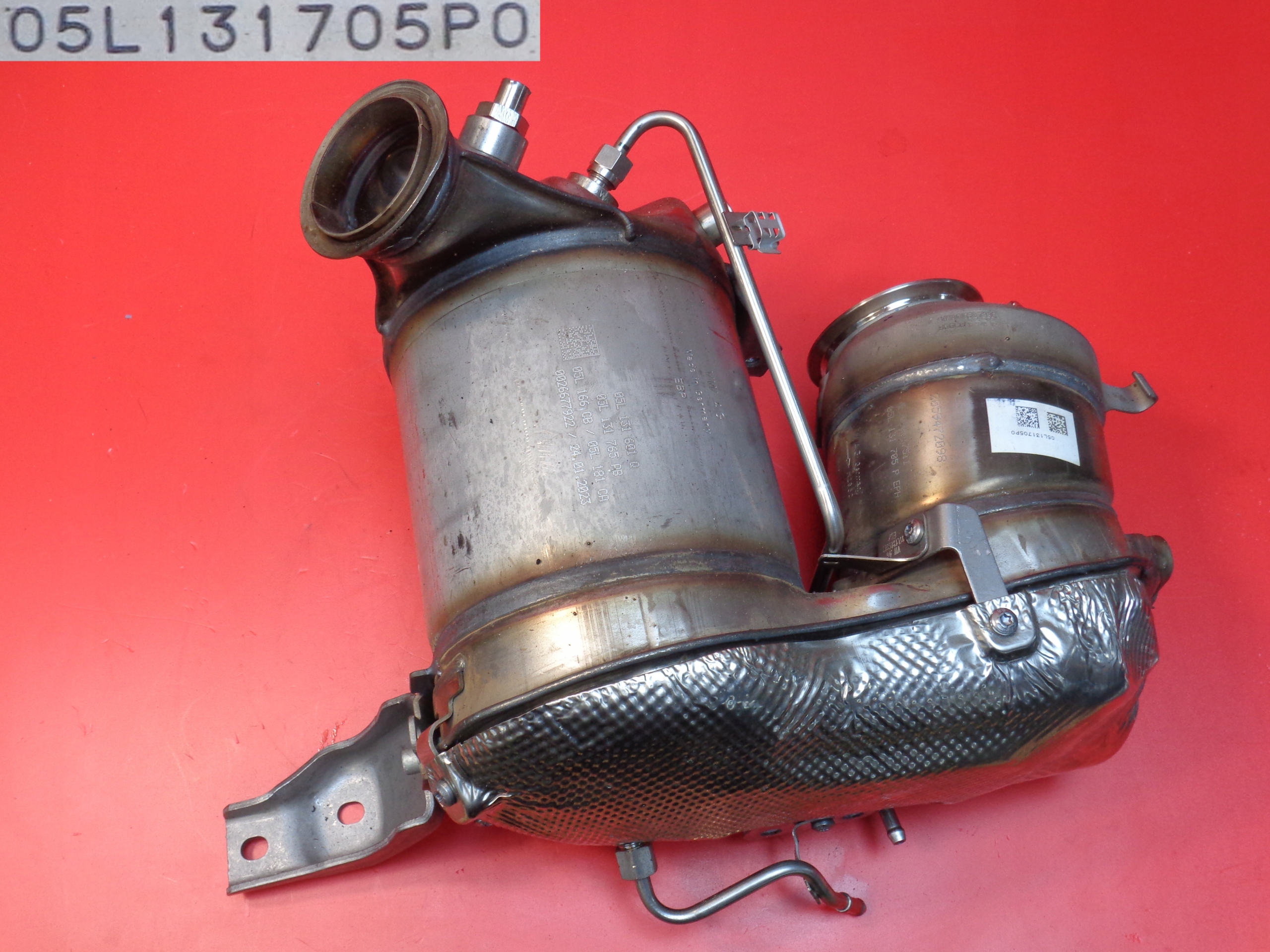 Фильтр DPF VW Skoda Audi 2.0 TDI ДТС 2023r5l131705po