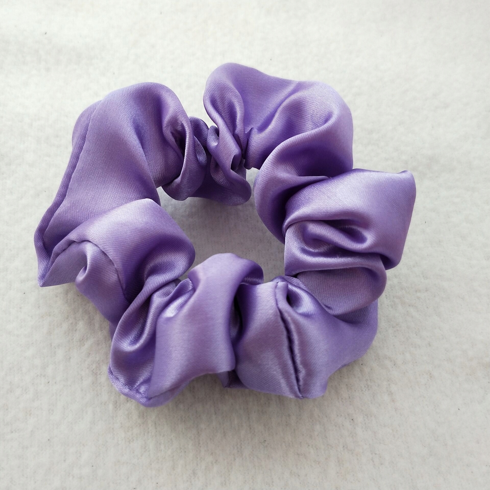 GUMKA scrunchie aksamitka satyna fiolet