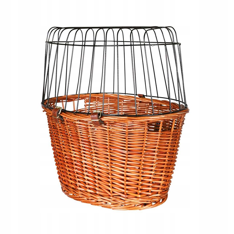 Trixie Kosz Wiklinowy na rower 44 x 48 x 33 cm dla psa lub kota do 5 kg