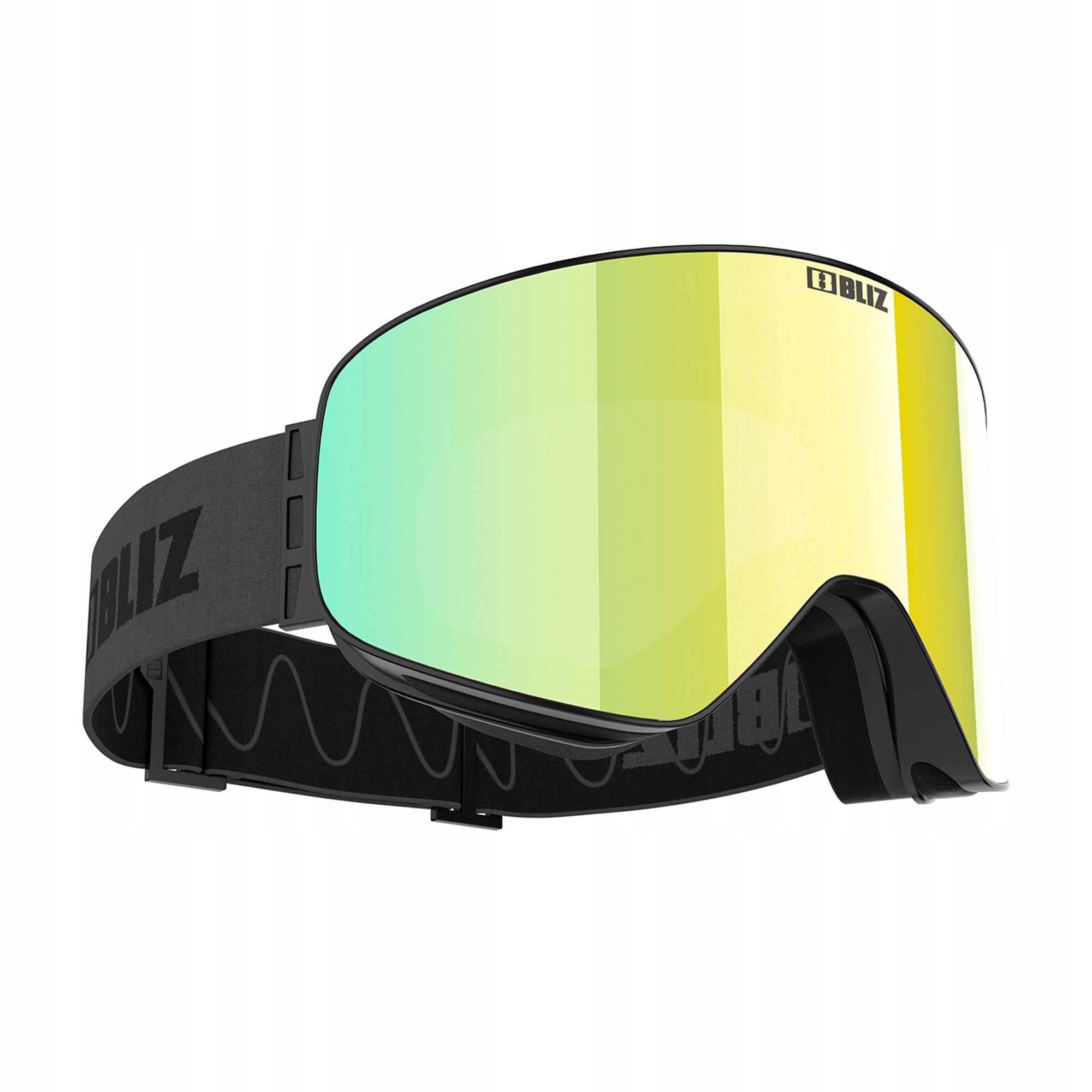 Lyžařské brýle Bliz Flow matt black/brown gold multi/yellow Os