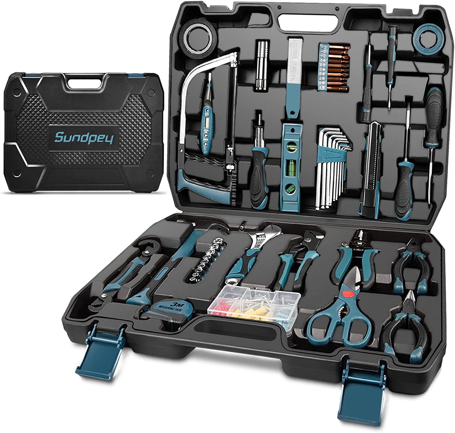 НАБОР ИНСТРУМЕНТОВ 115 ШТ ПОРТАТИВНЫЙ ЧЕМОДАН SUNDPEY