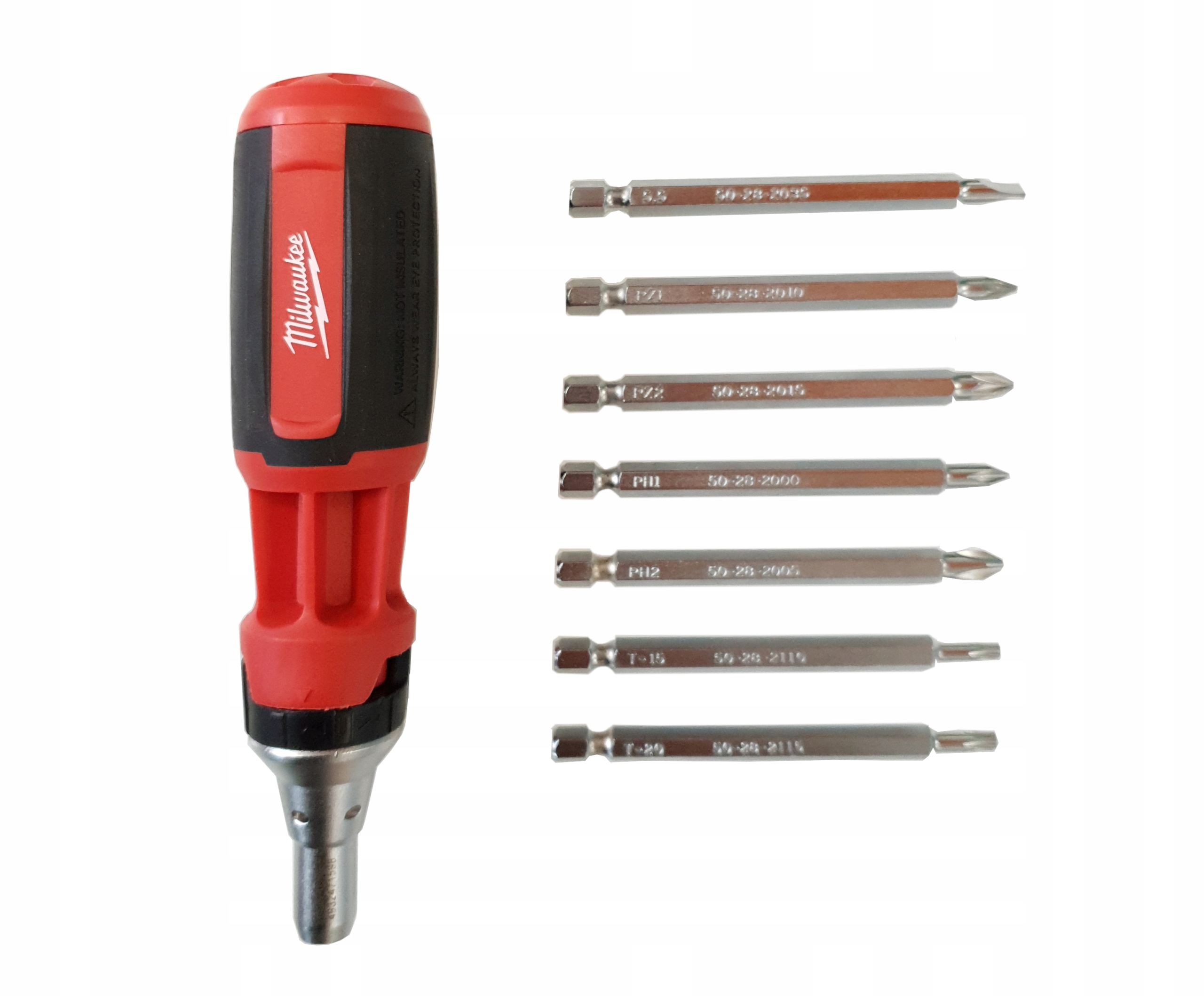 

Uniwersalny wkrętak z grzechotką 9w1 Milwaukee