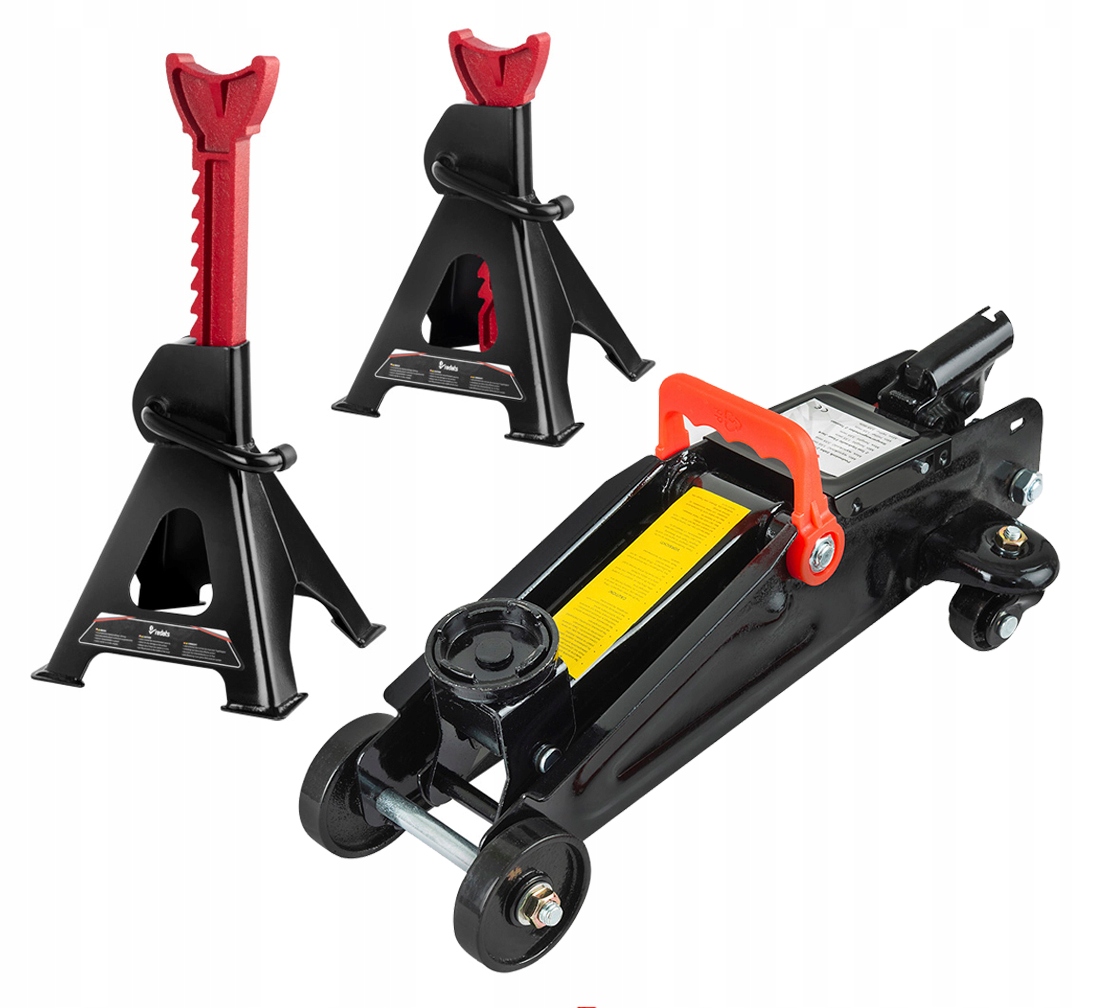 

Podnośnik Hydrauliczny Żaba 2T + Kobyłki 3T Redats