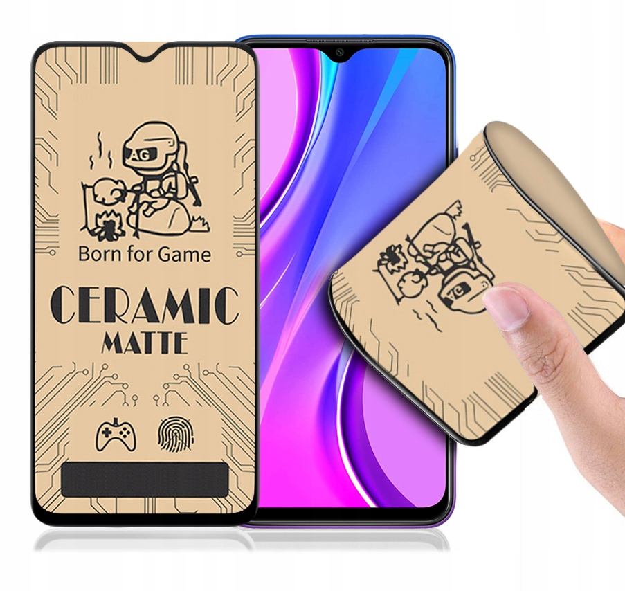 

Matowe Szkło Hybryda Do Redmi 9