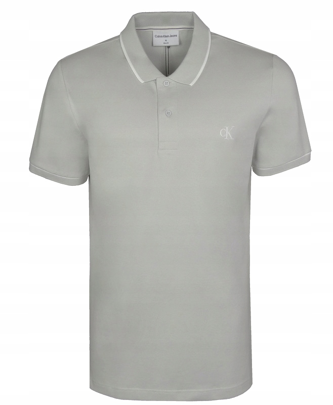 Calvin Klein Jeans pánská polokošile, Slim, šedá, S