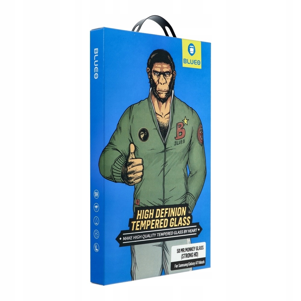 

5D Mr. Monkey Glass - do Samsung Galaxy M31s czarn
