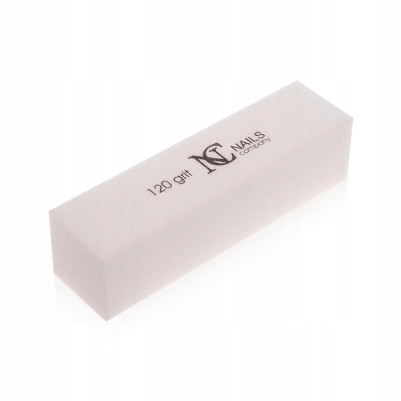 

Nails Company Blok polerski biały 120/120