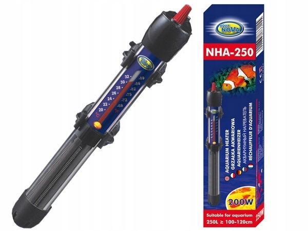 

Aqua Nova Grzałka Z Termostatem 250W Do Akwarium
