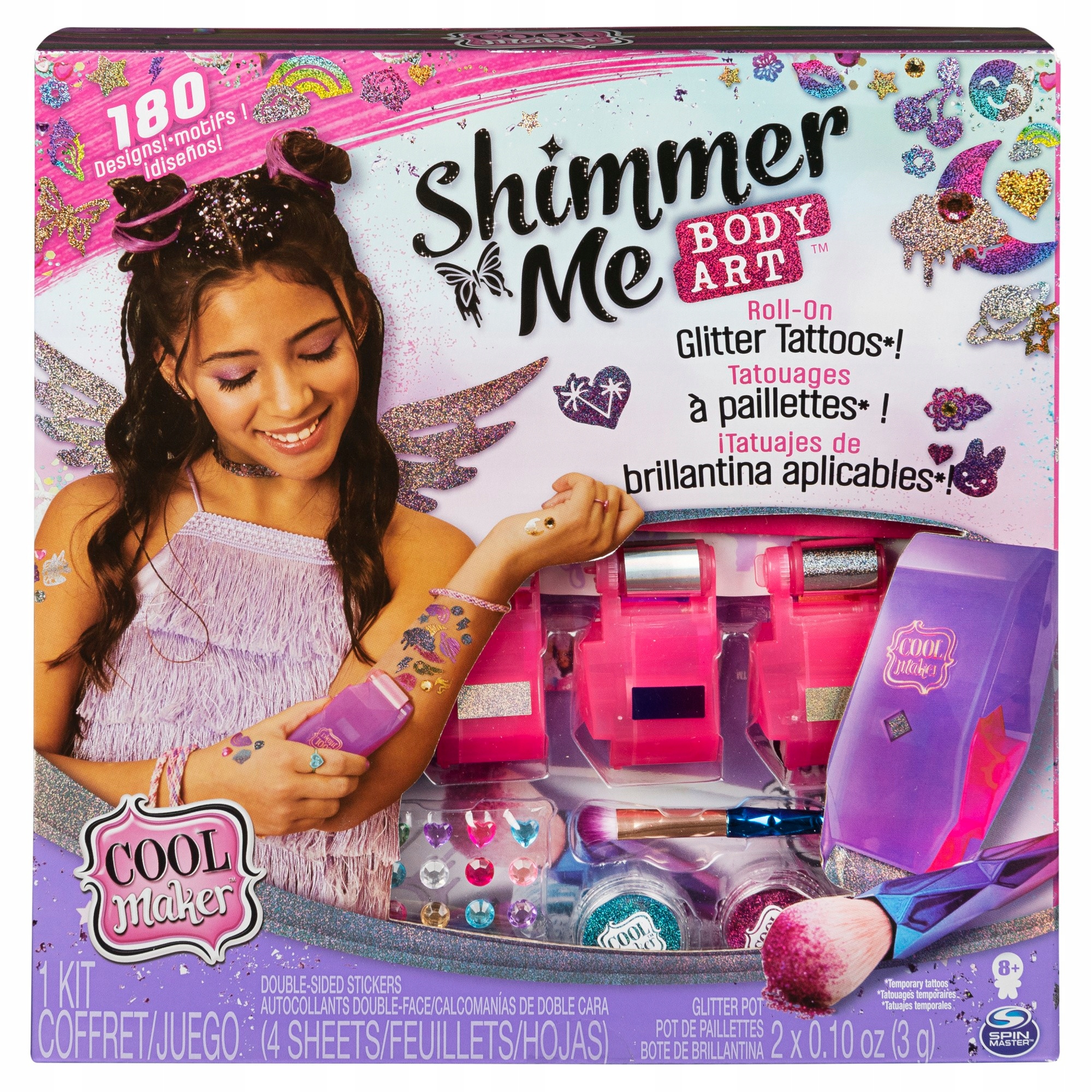 

Cool Maker Shimmer Me Body Art Tatuaże Dla Dzieci